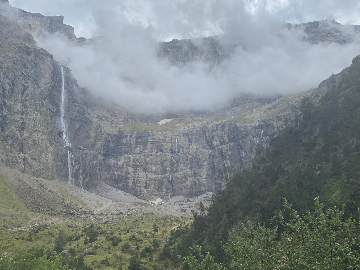 The 3 Cirques; Gavarnie, Estaube and Tromouse - French Pyrenees