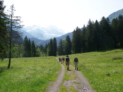 Kiental; Trekking and painting in the Bernese Oberland