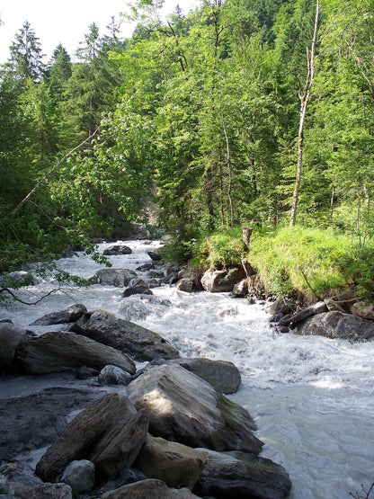 Kiental; Trekking and painting in the Bernese Oberland