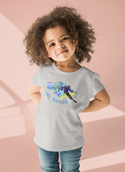 Ski Verbier - Verbier Eco Clothing - Organic cotton kids t-shirt